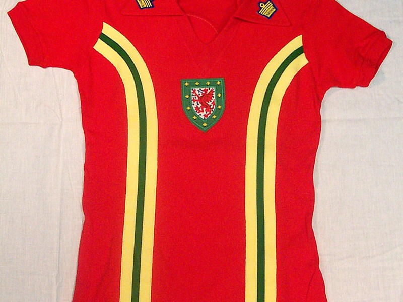 A brief history of Welsh football through the 1970s Admiral&nbsp;Shirt